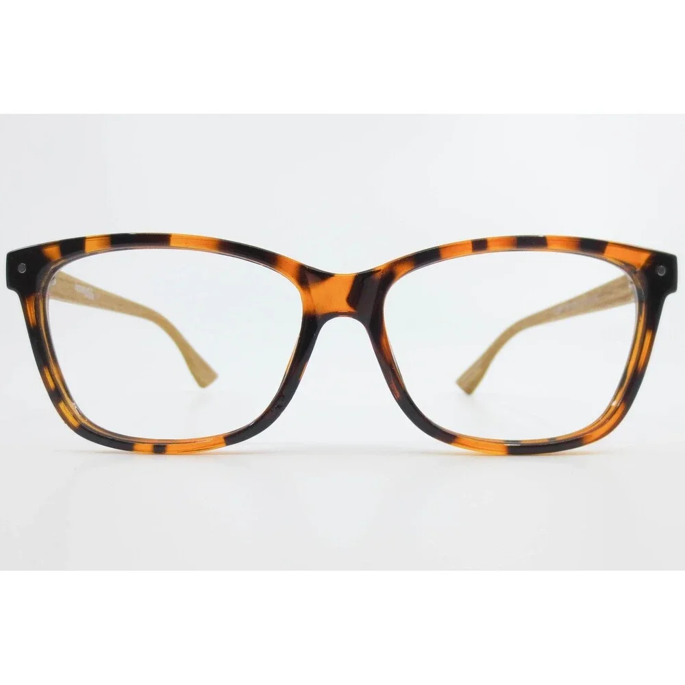 Affordable Designs Ellen Tortoise Wood Grain Eyeglass Frames 53-16-145 38783